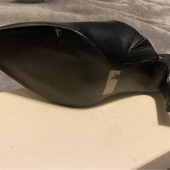 a new day Black Pointed Slip-On Mule Flats - Picture 4 of 5